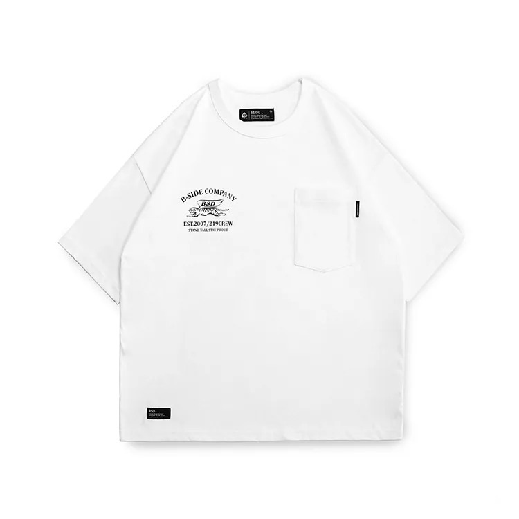 B-SIDE FLYING TIGER WIDE POCKET TEE
