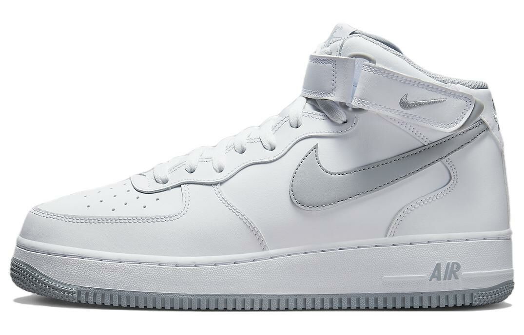 【代購】Nike Air Force 1 Mid '07 White Wolf Grey