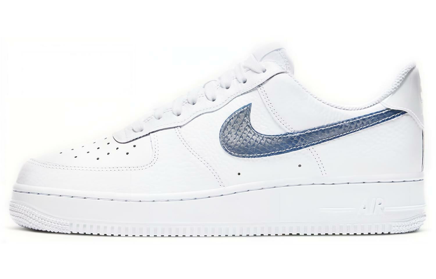 【代購】Nike Air Force 1 Low Pony Hair Snakeskin Midnight Turquoise