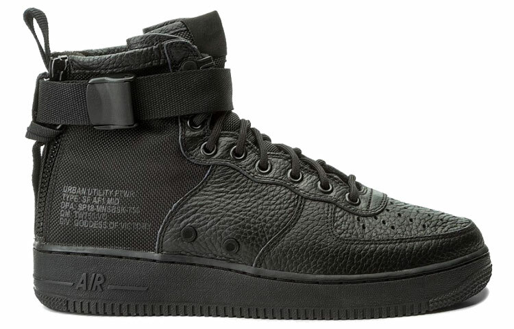 【代購】Nike Sf Air Force 1 Mid Triple Black