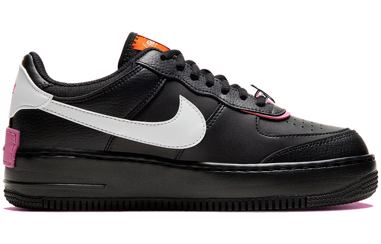 【代購】Nike Air Force 1 Low Shadow Removable Patches Black Pink Women's
