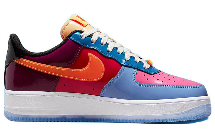 【代購】Nike Air Force 1 Low Sp Undefeated Multi Patent Total Orange
