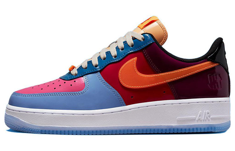 【代購】Nike Air Force 1 Low Sp Undefeated Multi Patent Total Orange