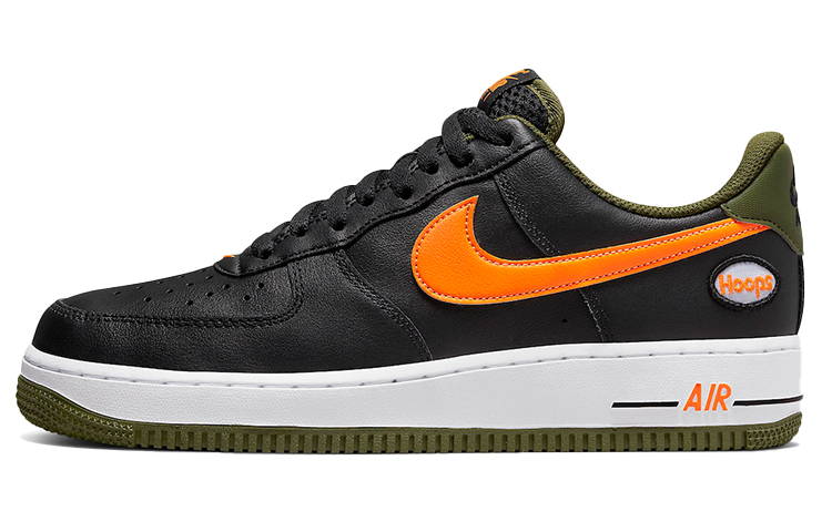 【代購】Nike Air Force 1 Low Hoops Black University Gold