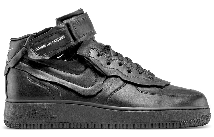 【代購】Nike Air Force 1 Mid Comme Des Garcons Black