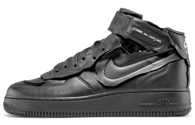 【代購】Nike Air Force 1 Mid Comme Des Garcons Black
