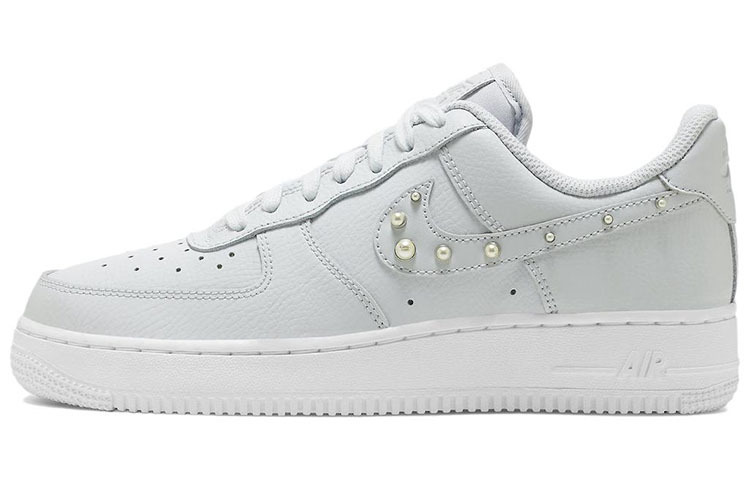 【代購】Nike Air Force 1 Low '07 Se Trnd Pearl Swoosh Pure Platinum Women's