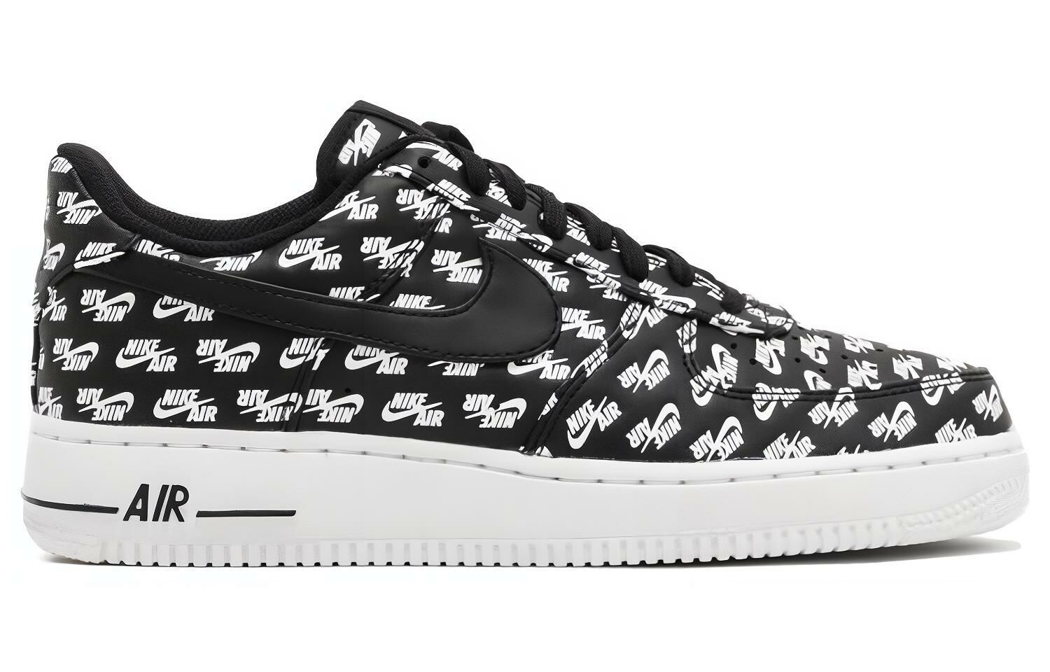 【代購】Nike Air Force 1 Low All Over Logo Black