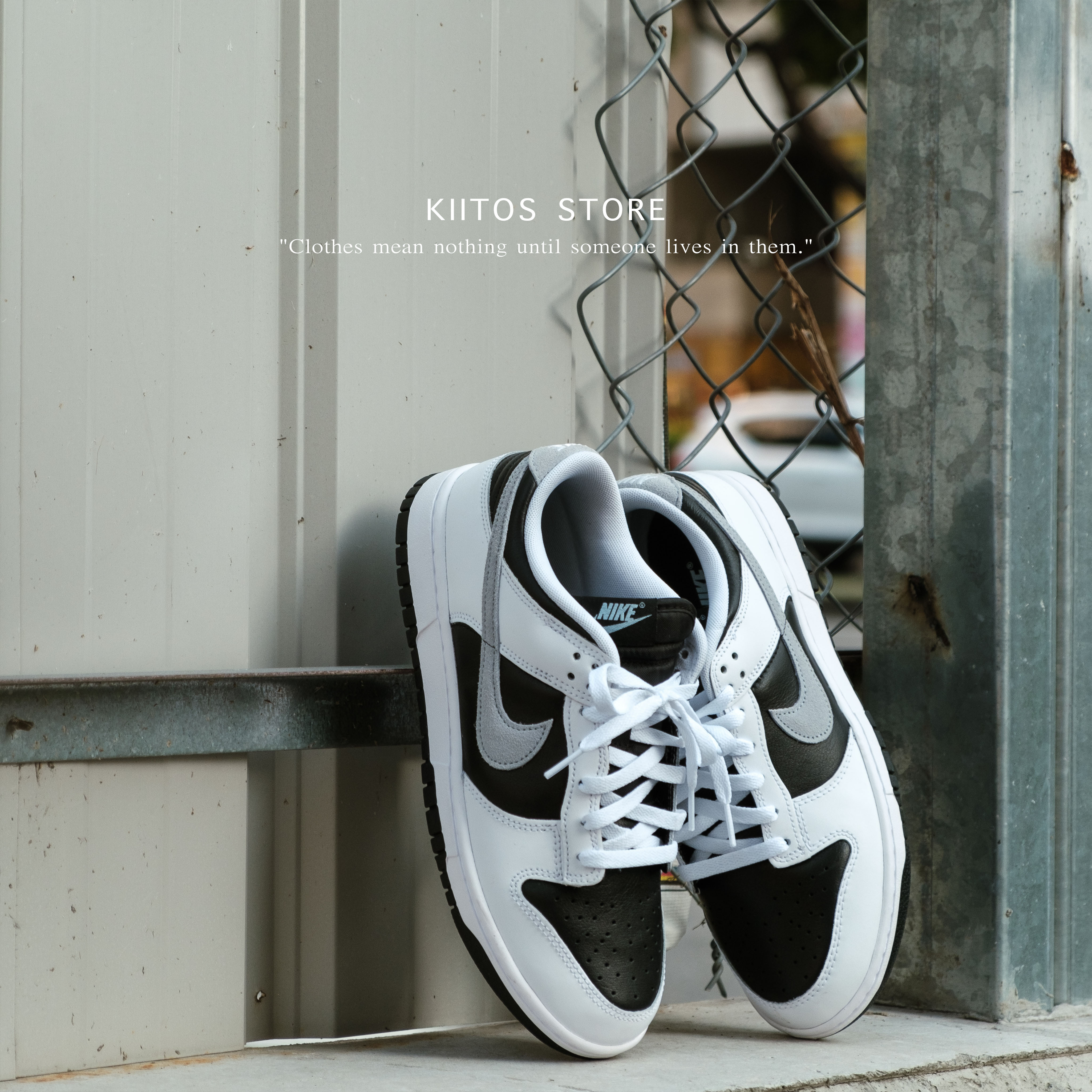 Nike Dunk Low 熊貓 反轉 白黑 男鞋 IB4620-141