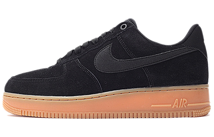 【代購】Nike Air Force 1 Low '07 Black Suede Gum