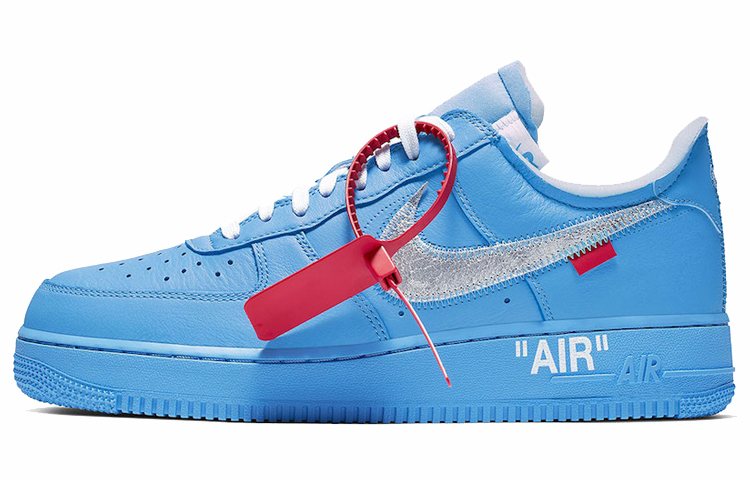【代購】Nike Air Force 1 Low Off White Mca University Blue