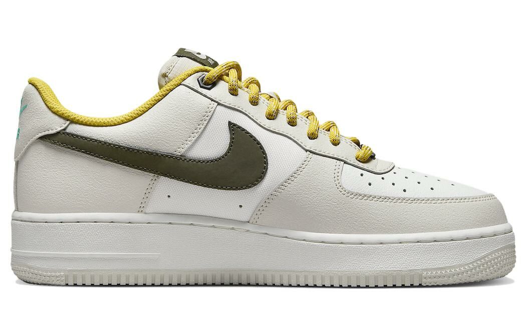 【代購】Nike Air Force 1 Low '07 Prm Light Bone Cargo Khaki Vivid Sulfur