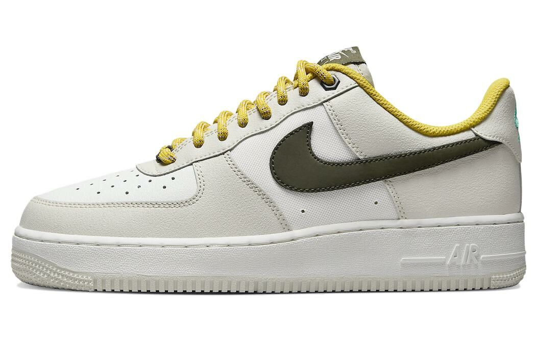 【代購】Nike Air Force 1 Low '07 Prm Light Bone Cargo Khaki Vivid Sulfur