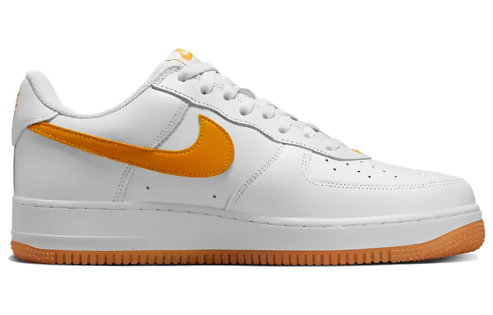【代購】Nike Air Force 1 Low Retro Qs Color Of The Month White University Gold
