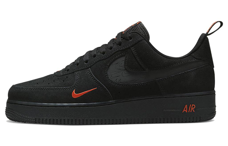 【代購】Nike Air Force 1 Low Multi Swoosh Black Crimson