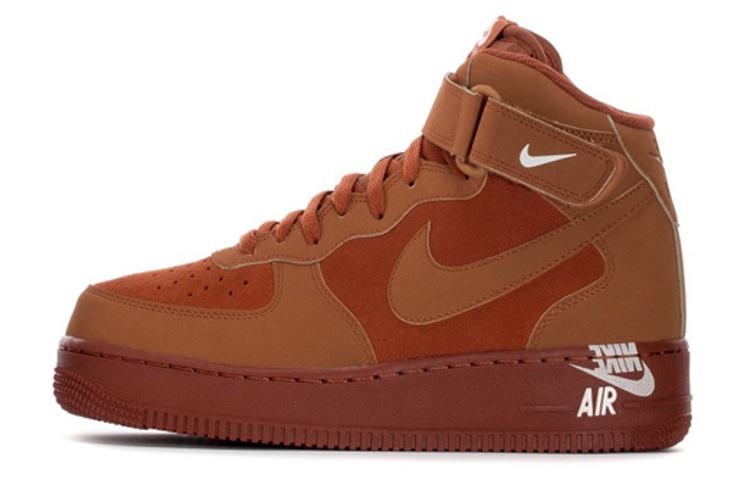 【代購】Nike Air Force 1 Mid Dark Russet Guava Ice