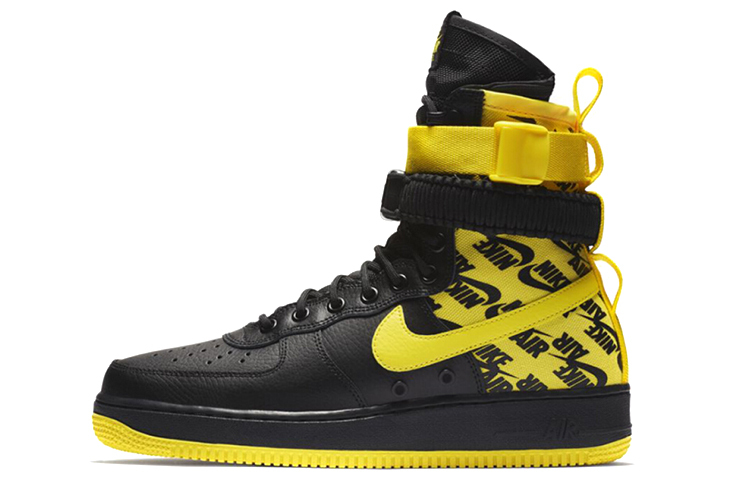 【代購】Nike Sf Air Force 1 High Black Dynamic Yellow