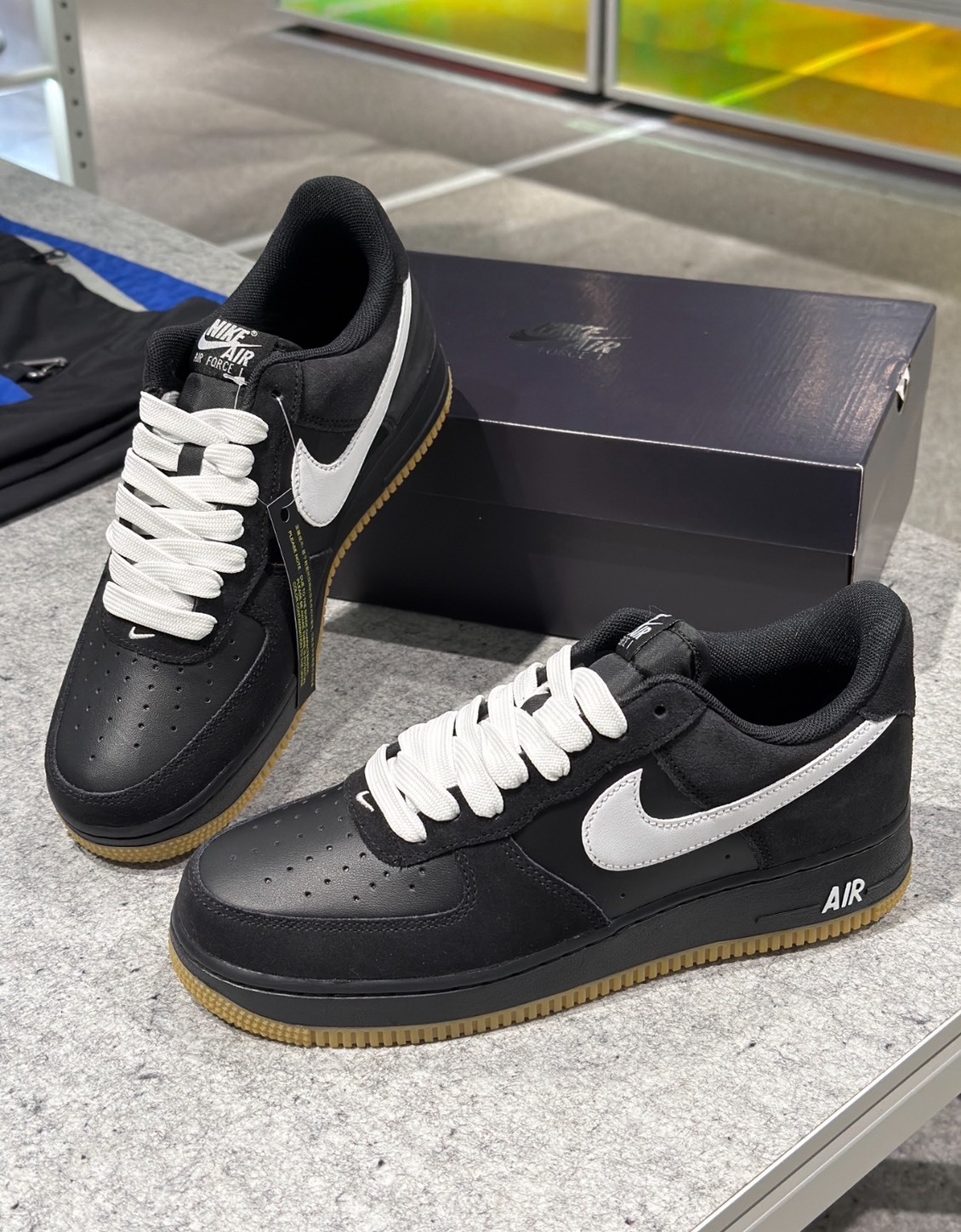Nike Air Force 1 Low SK8 “Black Gum” 黑色 男款 低幫板鞋