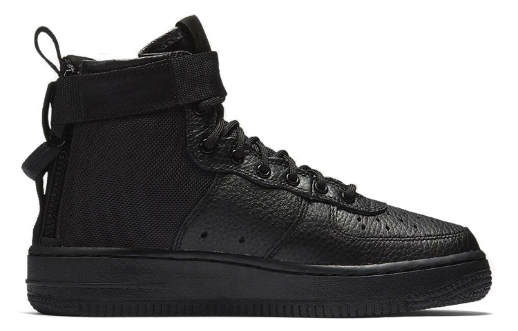 【代購】Nike Sf Air Force 1 Mid Triple Black GS