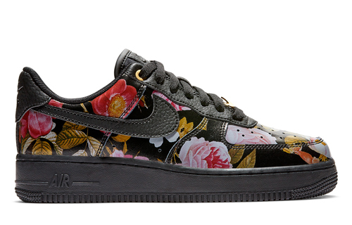【代購】Nike Air Force 1 Low Black Floral Women's