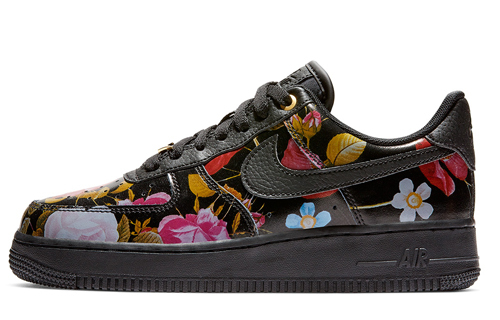 【代購】Nike Air Force 1 Low Black Floral Women's