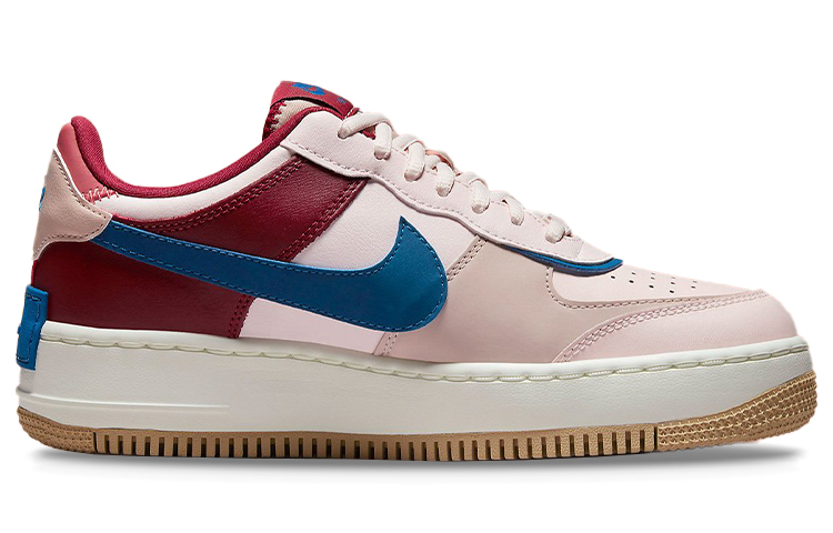 【代購】Nike Air Force 1 Low Shadow Light Soft Pink Team Red Blue Women's
