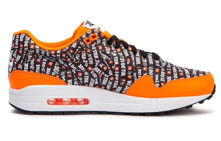 【代購】Nike Air Max 1 Just Do It Pack Black Orange