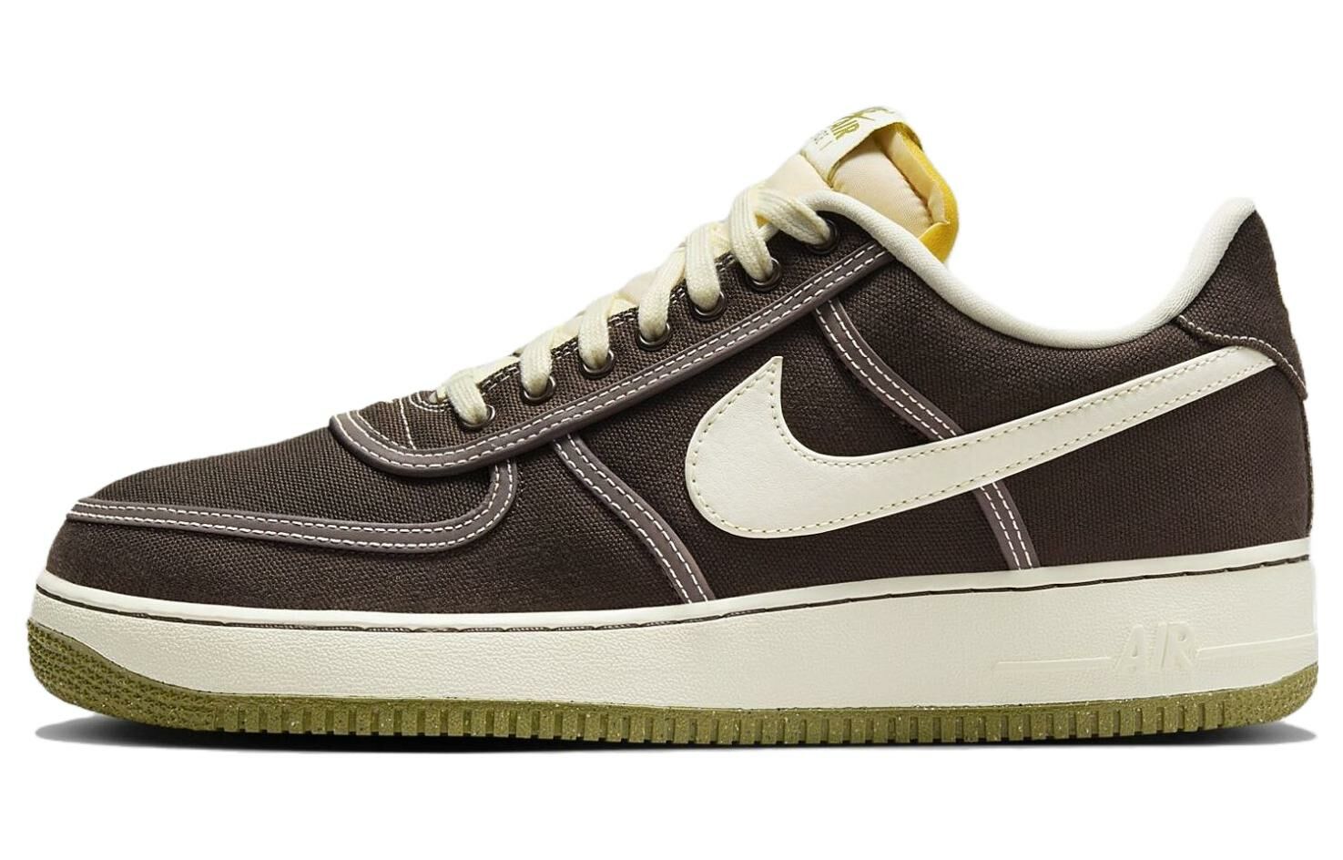 【代購】Nike Air Force 1 Low '07 Prm Canvas Baroque Brown