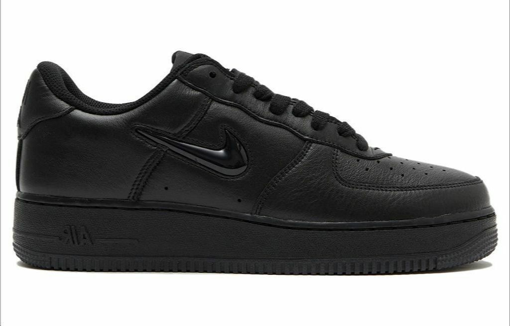 【代購】Nike Air Force 1 Low Retro Color Of The Month Jewel Triple Black