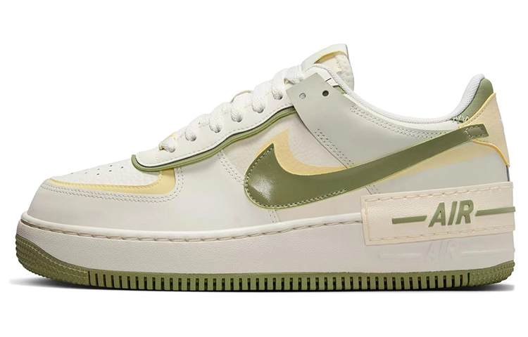 【代購】Nike Air Force 1 Shadow Pale Ivory Oil Green Women's