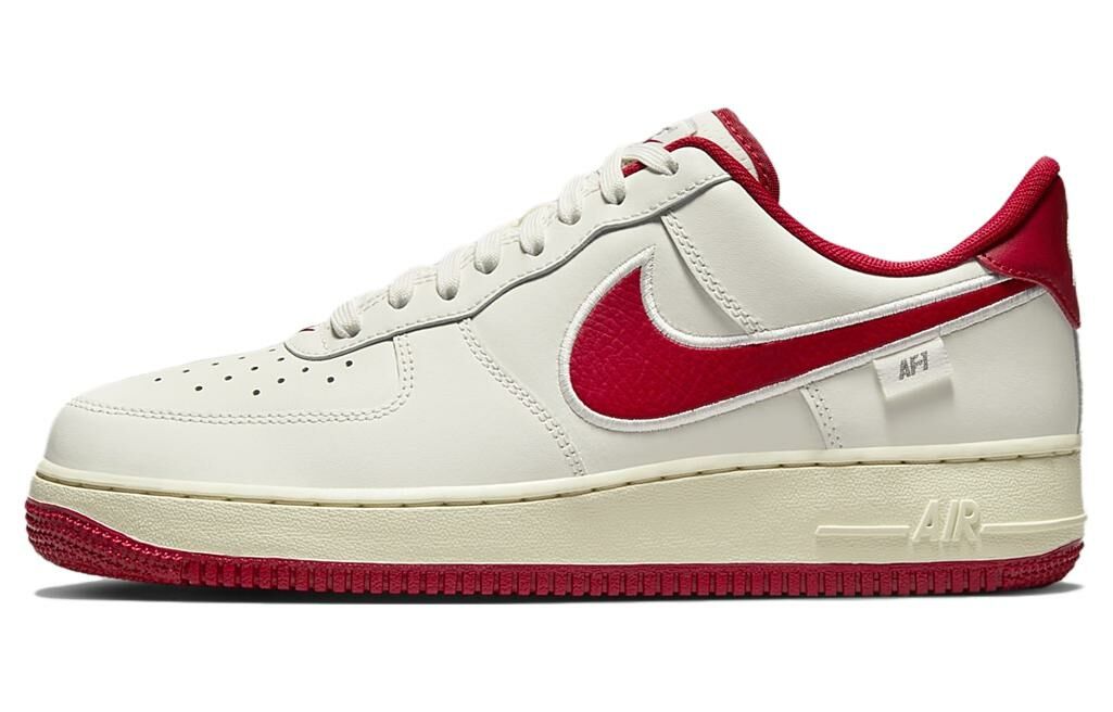 【代購】Nike Air Force 1 Low '07 Sail Gym Red