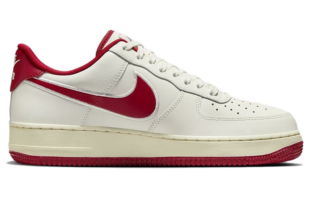 【代購】Nike Air Force 1 Low '07 Sail Gym Red