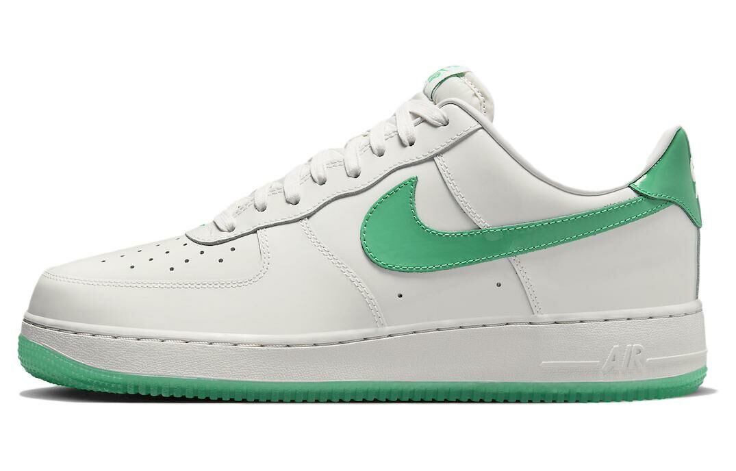 【代購】Nike Air Force 1 Low '07 Patent Platinum Tint Stadium Green