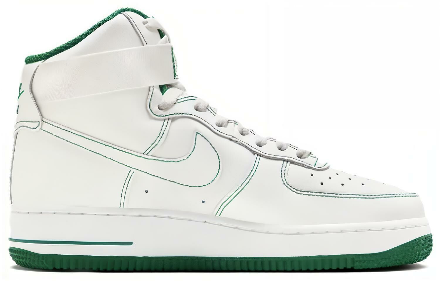 【代購】Nike Air Force 1 High White Green Women's