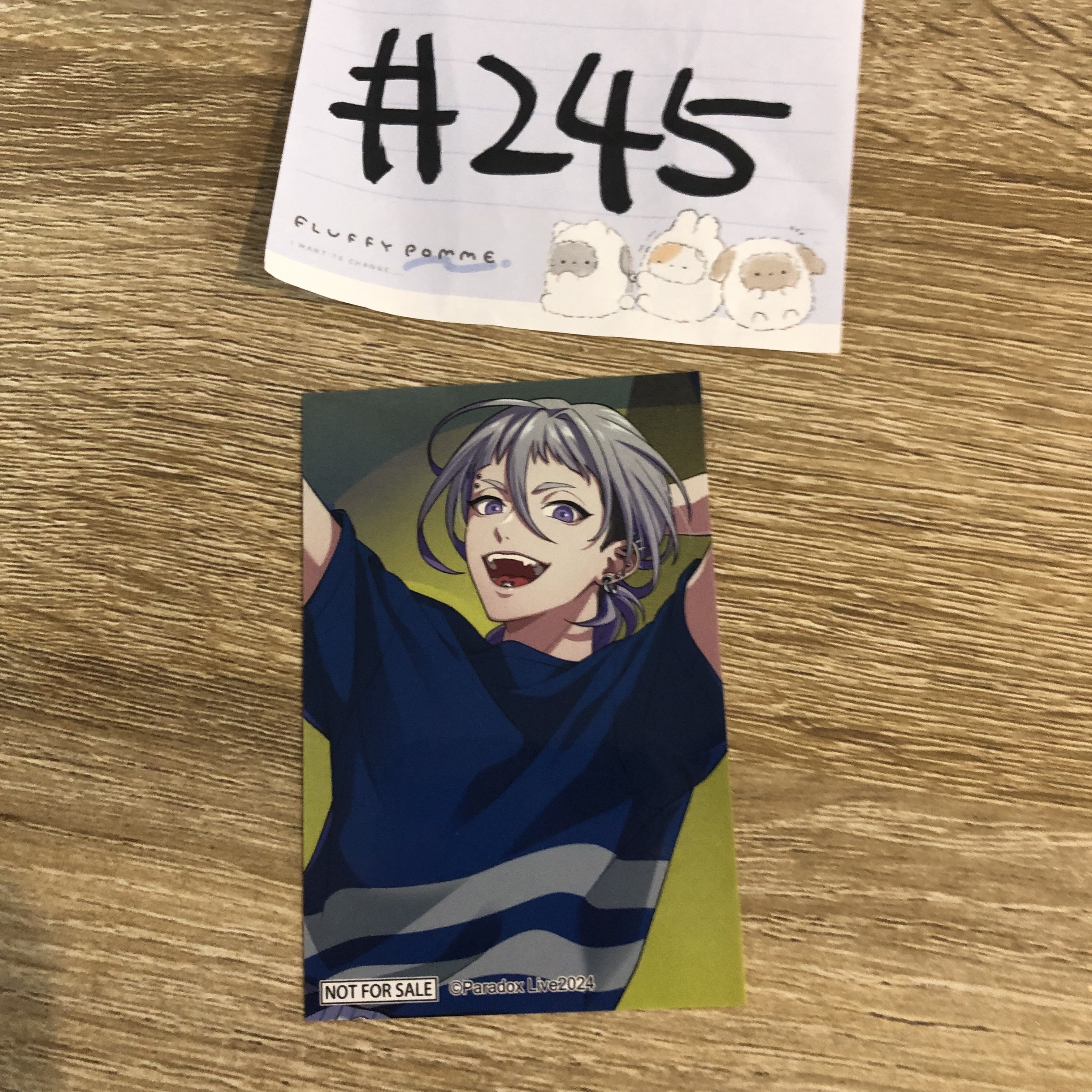 Paradox Live RYU 貼紙#245