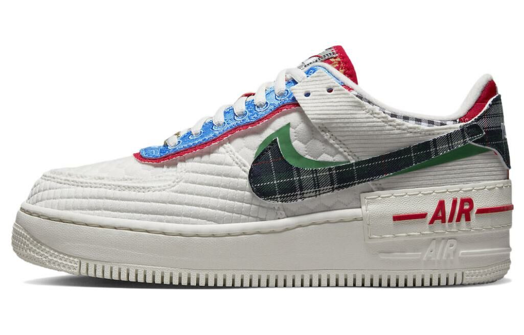 【代購】Nike Air Force 1 Low Shadow Sail Classic Green University Blue Women's