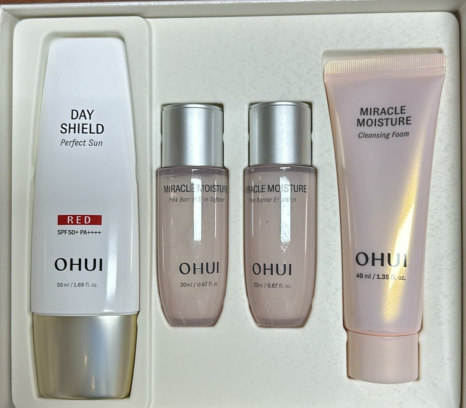 KE120   歐惠防晒套盒新版（紅標）$139/1 $250/2