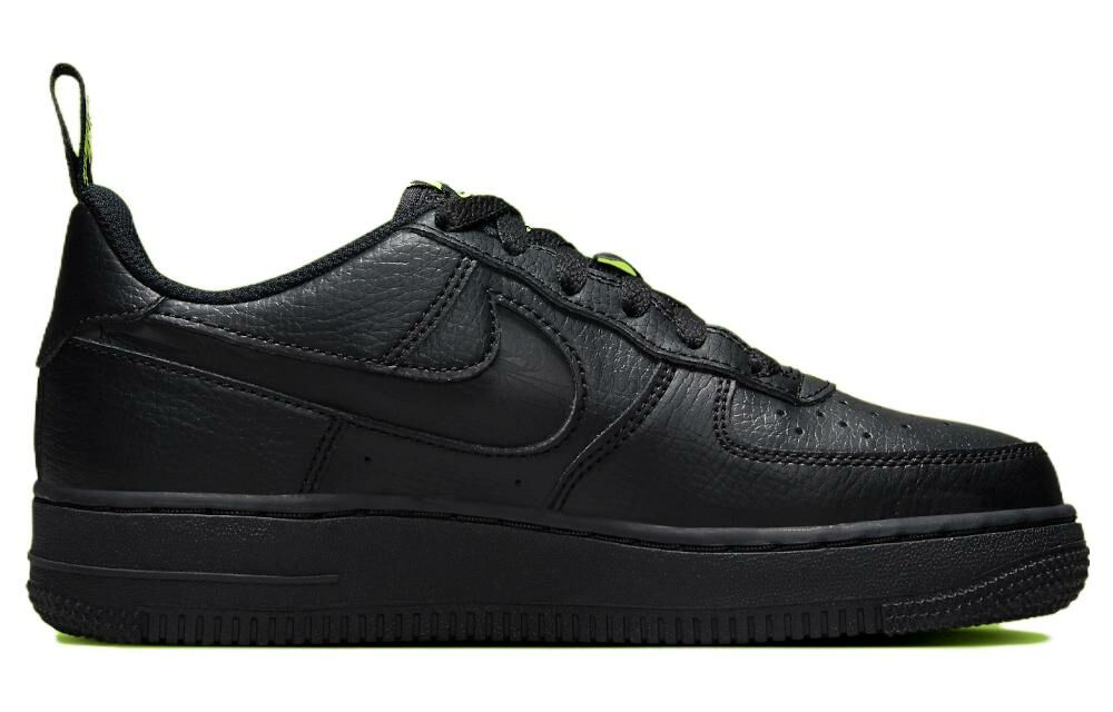 【代購】Nike Air Force 1 Low Black Volt GS