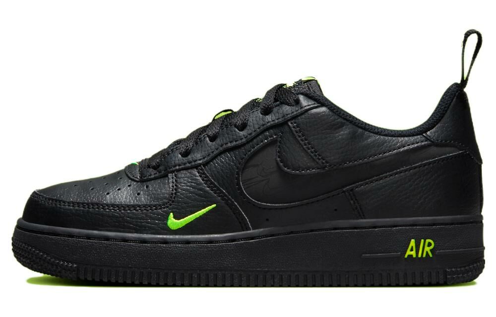 【代購】Nike Air Force 1 Low Black Volt GS