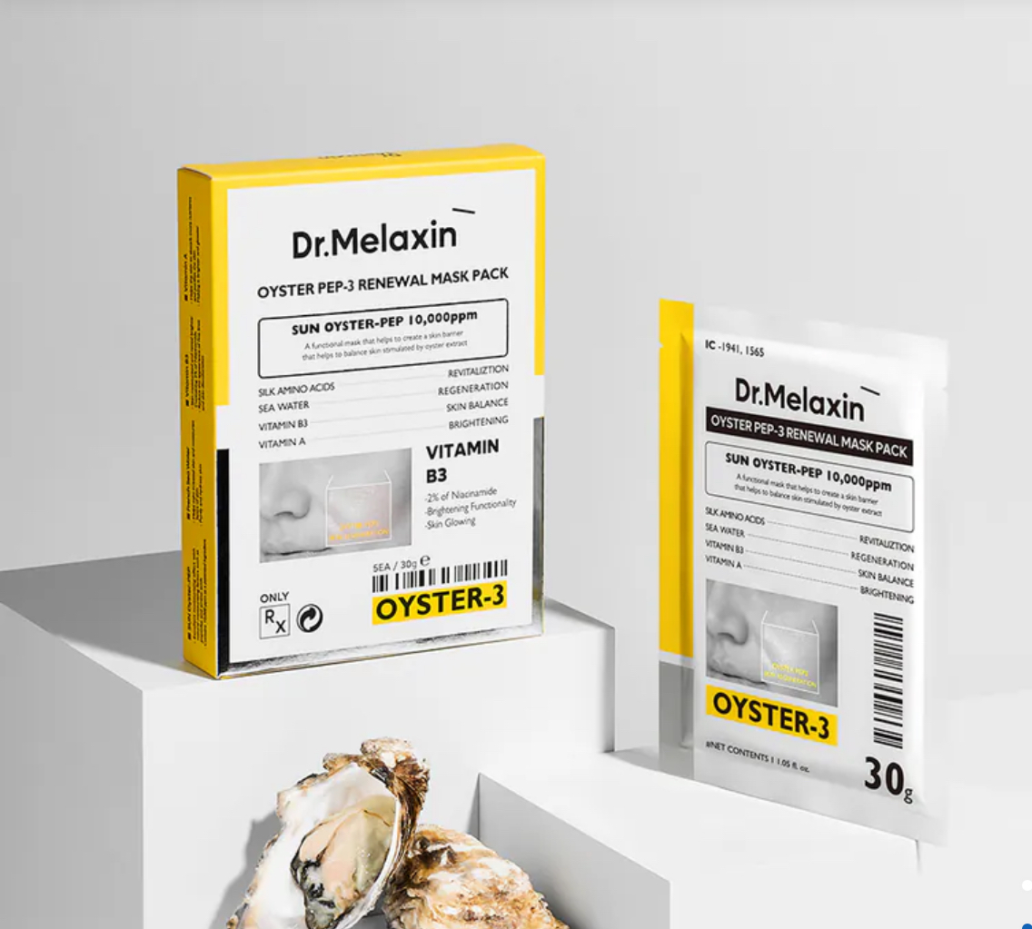 Dr.Melaxin Oyster逆齡再生保濕保膜 (一盒5片）