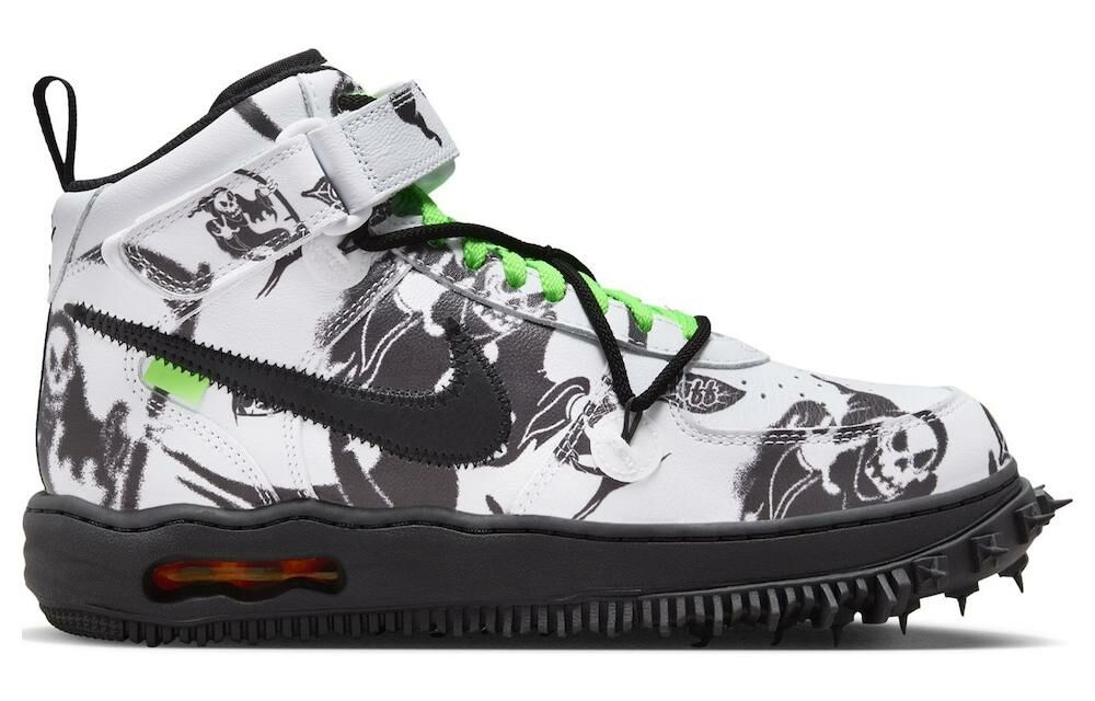 【代購】Nike Air Force 1 Mid Sp Off White Grim Reaper