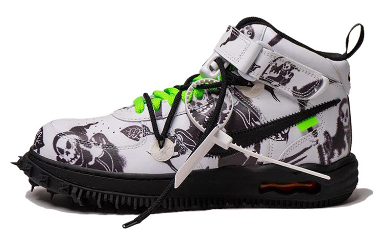 【代購】Nike Air Force 1 Mid Sp Off White Grim Reaper