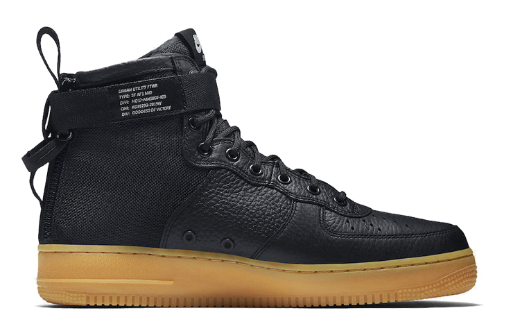 【代購】Nike Sf Air Force 1 Mid Black Gum