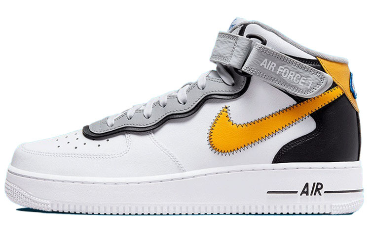【代購】Nike Air Force 1 Mid Athletic Club White Dark Sulfur
