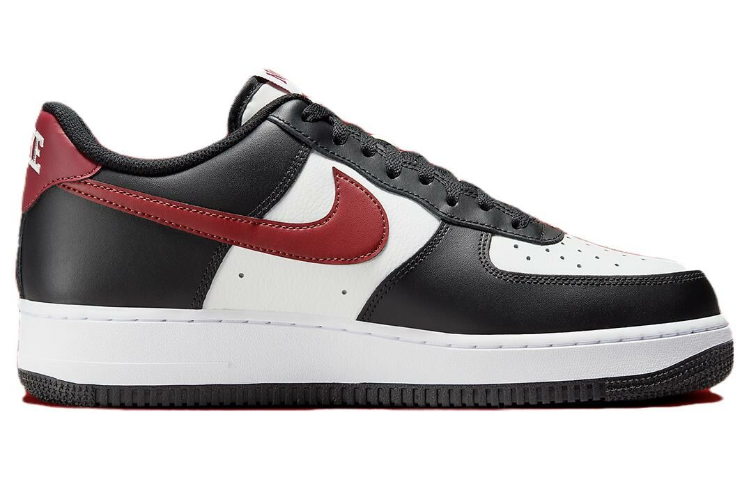【代購】Nike Air Force 1 '07 'Black White Red'
