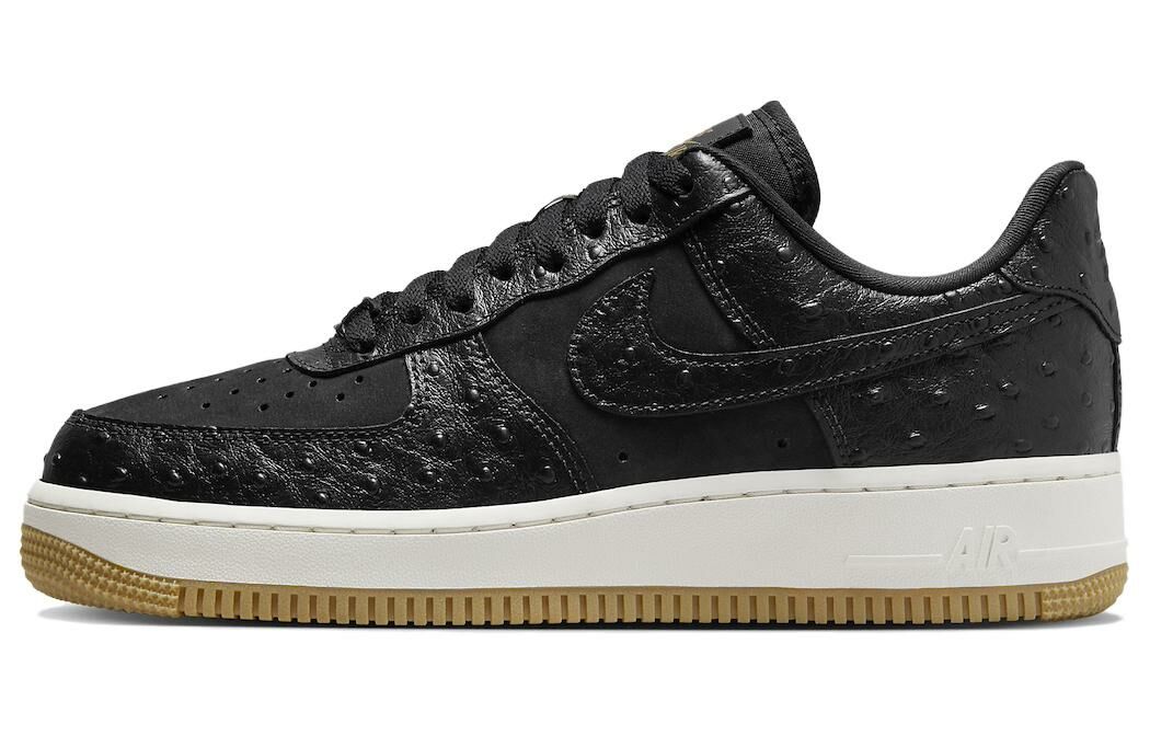 【代購】Nike Air Force 1 Low '07 Black Ostrich Gum Women's