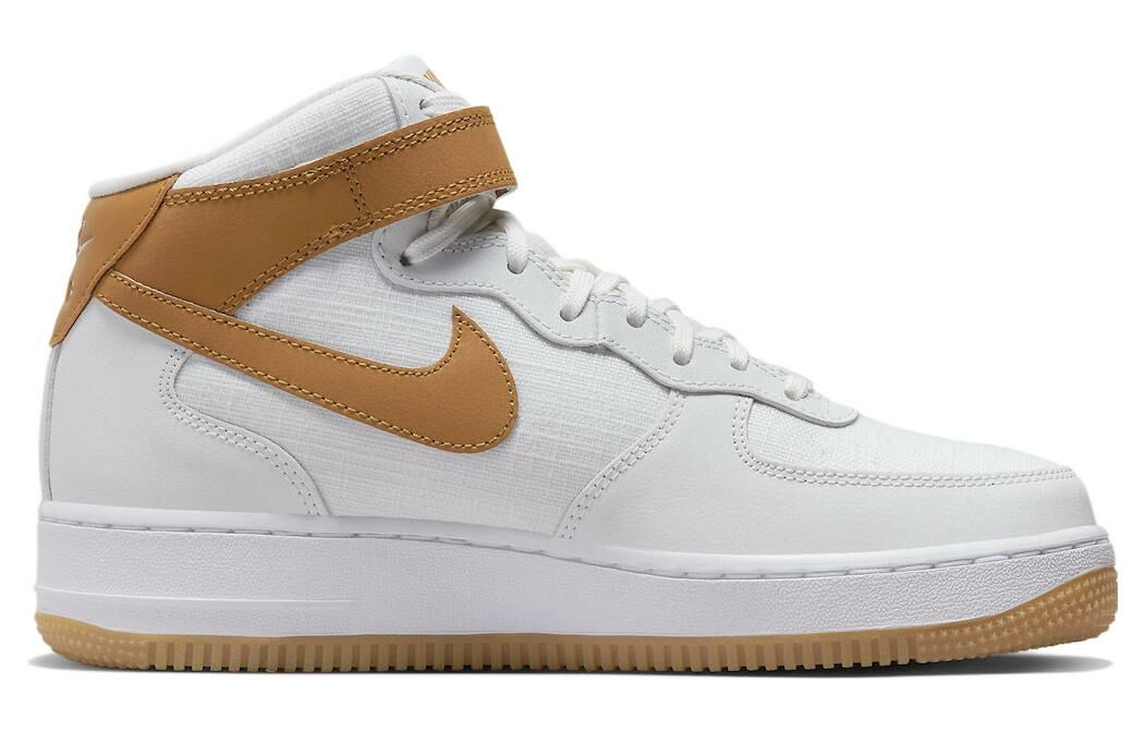 【代購】Nike Air Force 1 Mid '07 White Desert Ochre Women's