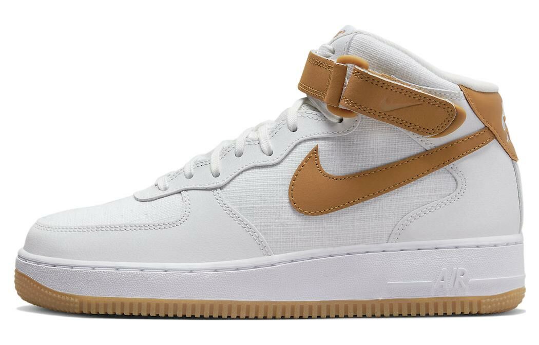 【代購】Nike Air Force 1 Mid '07 White Desert Ochre Women's