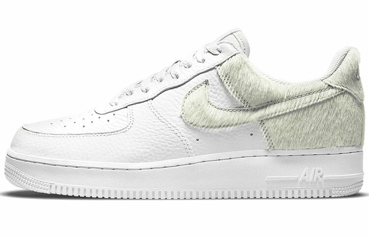 【代購】Nike Air Force 1 Low White Pony Hair Heel