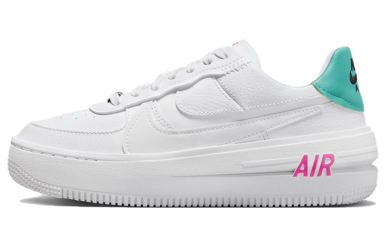 【代購】Nike Air Force 1 PLT.AF.ORM White Jade Pink Women's